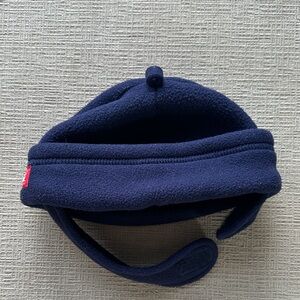 widgeon Navy Blue Fleece Hat 12–24M